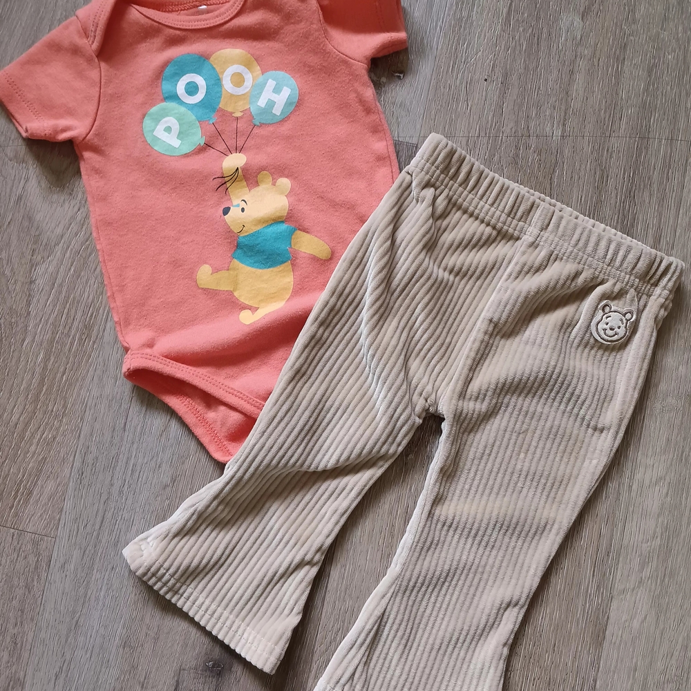 Pooh Disney Baby Onesie and Pants Set